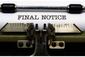 IRS Notices: Final Notice and Intent to Levy